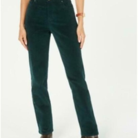 Charter Club Pants - NWT Charter Club Lexington Corduroy Green Pants